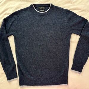Maglificio Bartolini made in Italy Medium Men’s Navy Blue Cashmere Blend Sweater